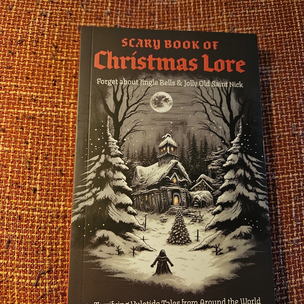 Scary Book of Christmas Lore - Black and White Edition